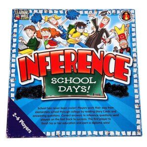 Edupress Inference School Days Game Board Game Reading Comprehension Improve rea